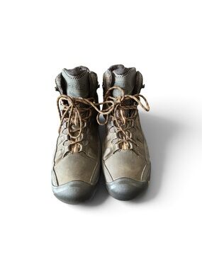 KEEN Targhee III Waterproof Hiking Boots Mens 15 Olive Black 1017787 Trail